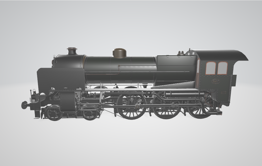 Steam Locomotive NS3900