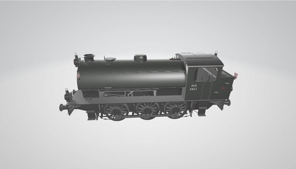 Steam Locomotive NS8800