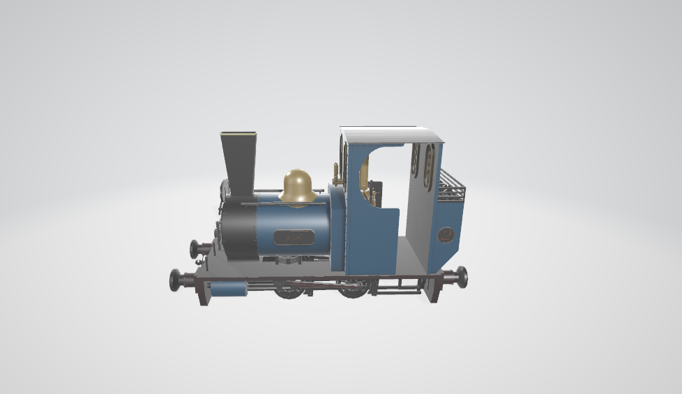 Steam Locomotive Destiny 2 ft 3