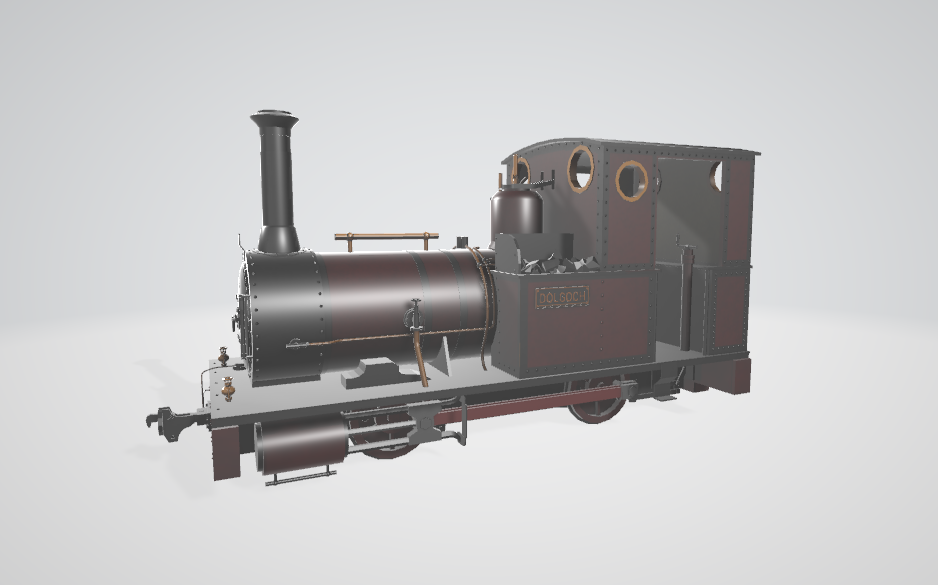 Steam Locomotive Dolgoch