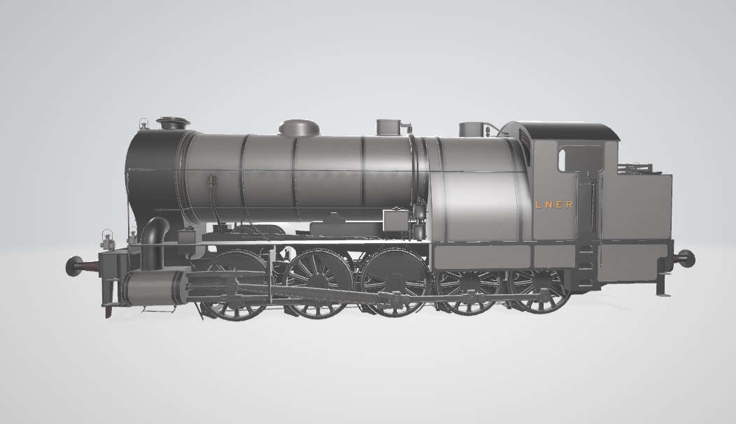Steam Locomotive GER A55